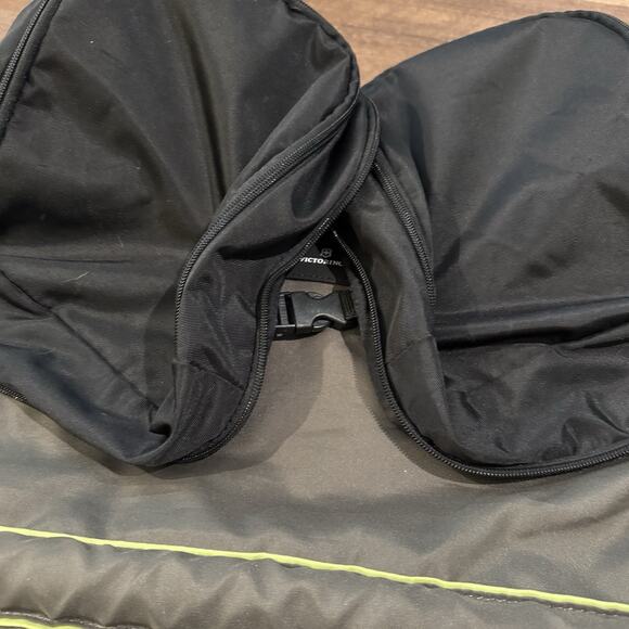 Victorinox Swiss Army Convertible Black Hybrid Duffle Garment Suit Bag MSRP $200 - Picture 6 of 13